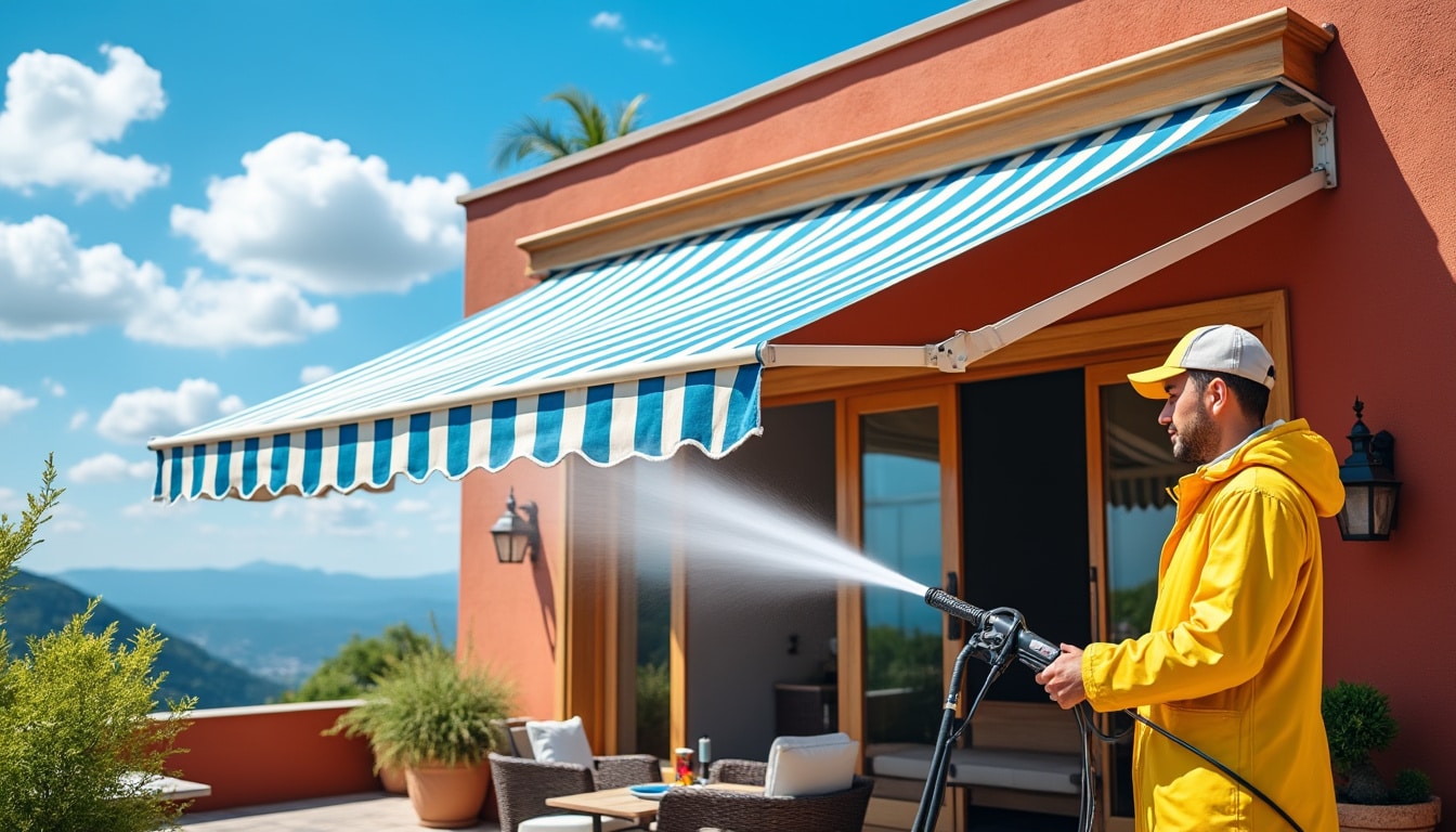 d&eacute;couvrez nos conseils pour un entretien efficace de vos stores ext&eacute;rieurs. apprenez l'importance du nettoyage haute pression et du traitement anti-moisissure pour garantir la durabilit&eacute; et l'esth&eacute;tique de vos installations. prolongez la vie de vos stores tout en pr&eacute;servant leur &eacute;clat.