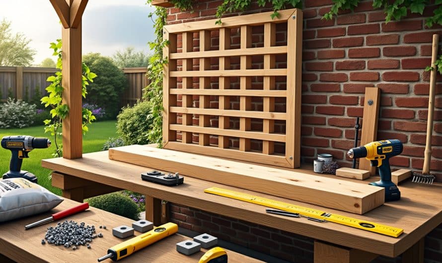 Installer une pergola adossée autoportante : étapes, matériaux et visserie inox recommandés