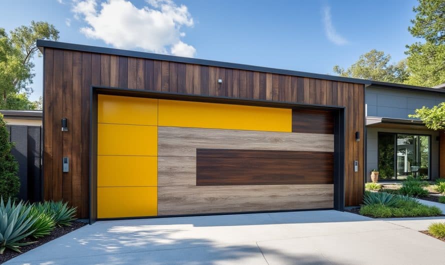 Personnaliser sa porte de garage en bois composite : finitions, panneaux et choix de coloris