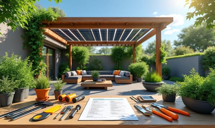 Aides et subventions 2025 pour pergola à énergie positive : dossier à constituer pas à pas
