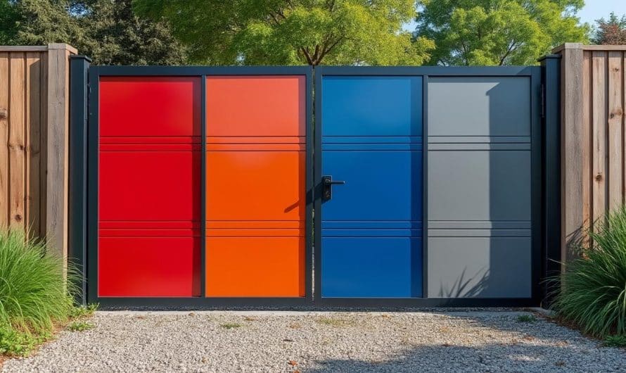 Peinture résistante pour portail métallique : choix de primaire, couleur et finitions anti-UV