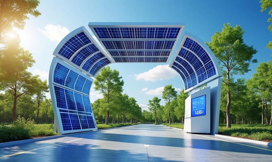 Portail solaire autonome : modèles, raccordement et autonomie en absence de réseau électrique