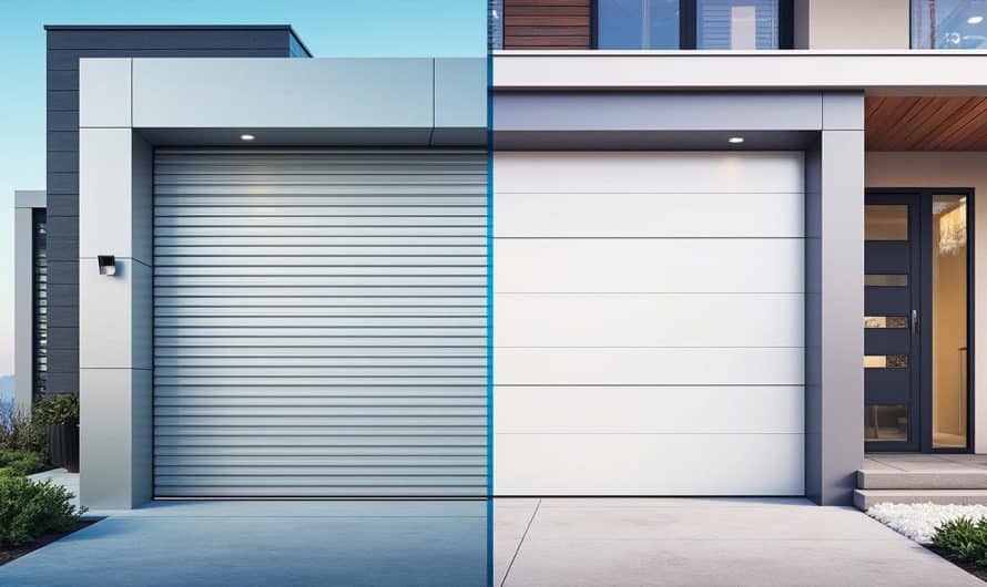 Comparatif portes basculantes vs sectionnelles : performance thermique et durée de vie