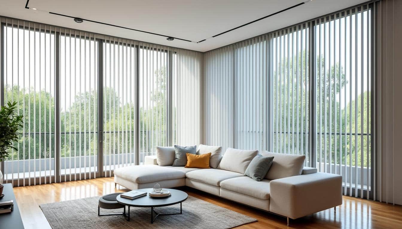 d&eacute;couvrez le store californien id&eacute;al pour baie vitr&eacute;e xxl : large choix de lames et syst&egrave;me de pose rapide sans per&ccedil;age pour un int&eacute;rieur moderne et lumineux.