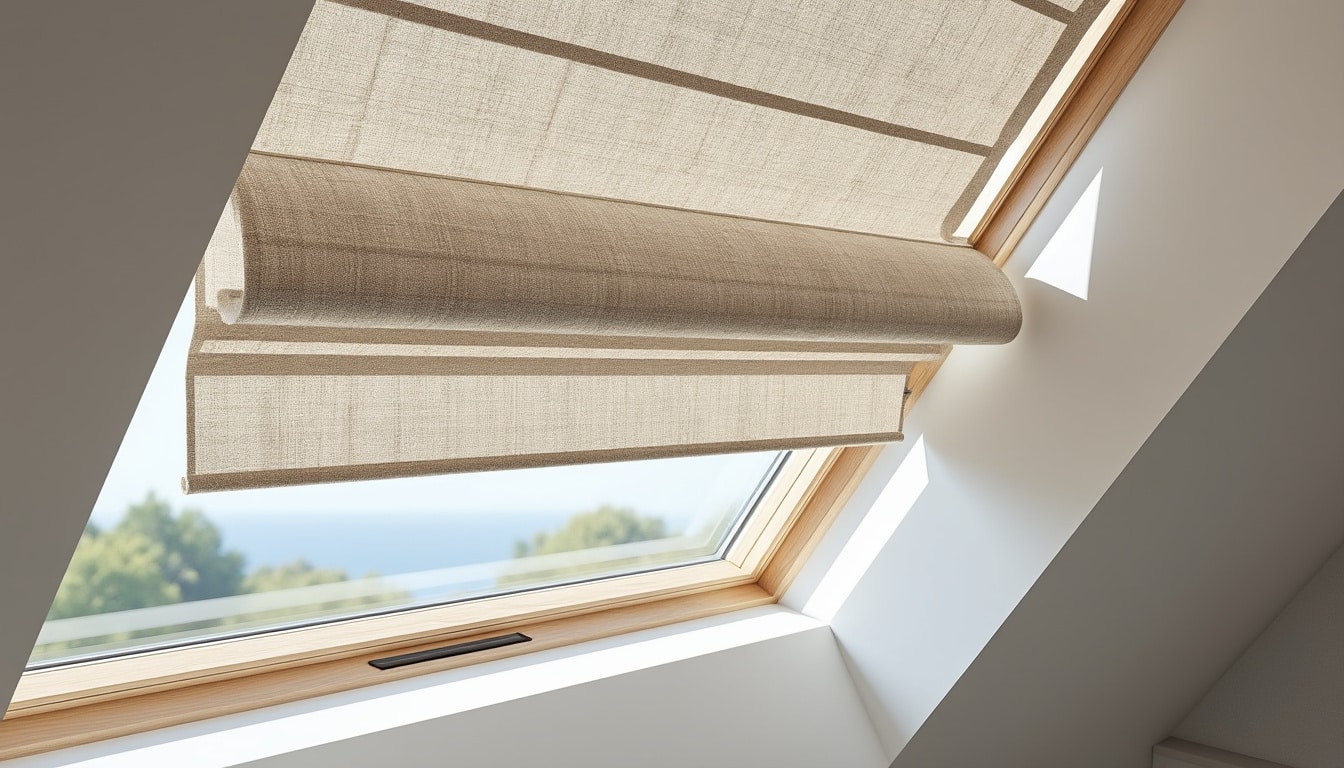 apprenez &eacute;tape par &eacute;tape comment poser facilement un store bateau en tissu occultant sur une fen&ecirc;tre de toit velux. guide diy d&eacute;taill&eacute;, astuces et conseils pour une installation r&eacute;ussie et un r&eacute;sultat sur-mesure !