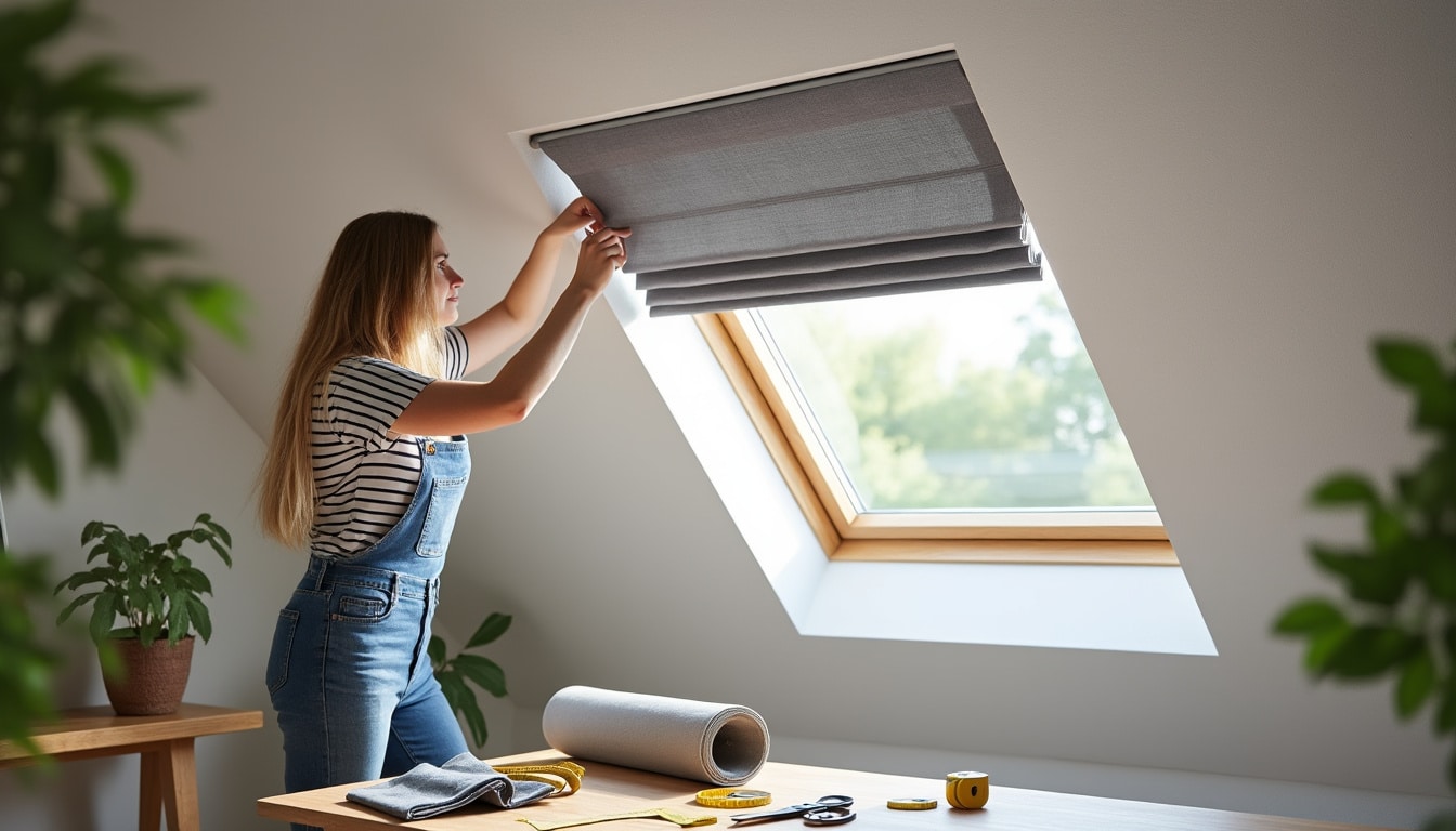 découvrez étape par étape comment installer un store bateau en tissu occultant sur une fenêtre de toit velux. profitez de nos astuces diy pour un résultat professionnel et une meilleure maîtrise de la lumière dans vos combles !