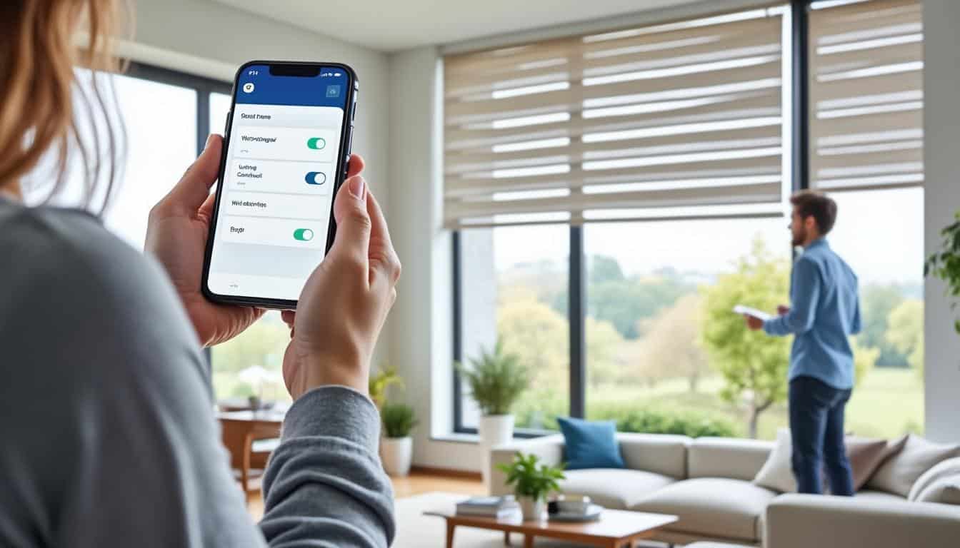 d&eacute;couvrez comment piloter facilement votre store connect&eacute; via une application, en profitant de la compatibilit&eacute; avec les protocoles zigbee, z-wave et wi-fi pour une maison intelligente et pratique.