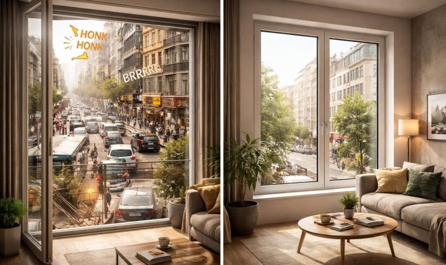 Fenêtres et bruit extérieur : ce qui fait vraiment la différence en milieu urbain