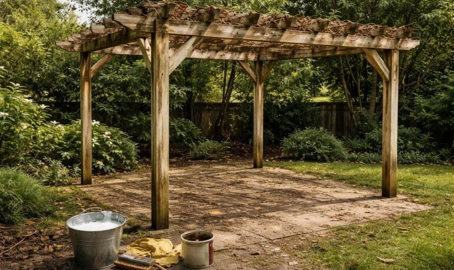 Pergola et entretien : ce que personne ne prévoit à l’achat