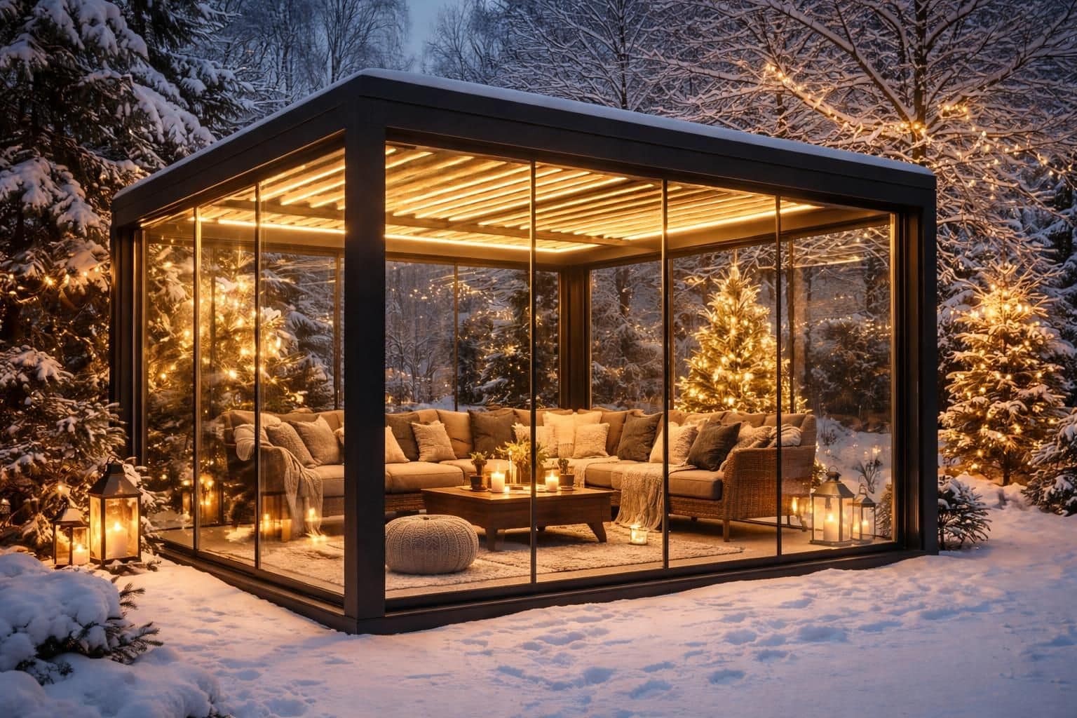 d&eacute;couvrez les avantages et les limites d'installer une pergola en hiver pour profiter de votre espace ext&eacute;rieur toute l'ann&eacute;e.