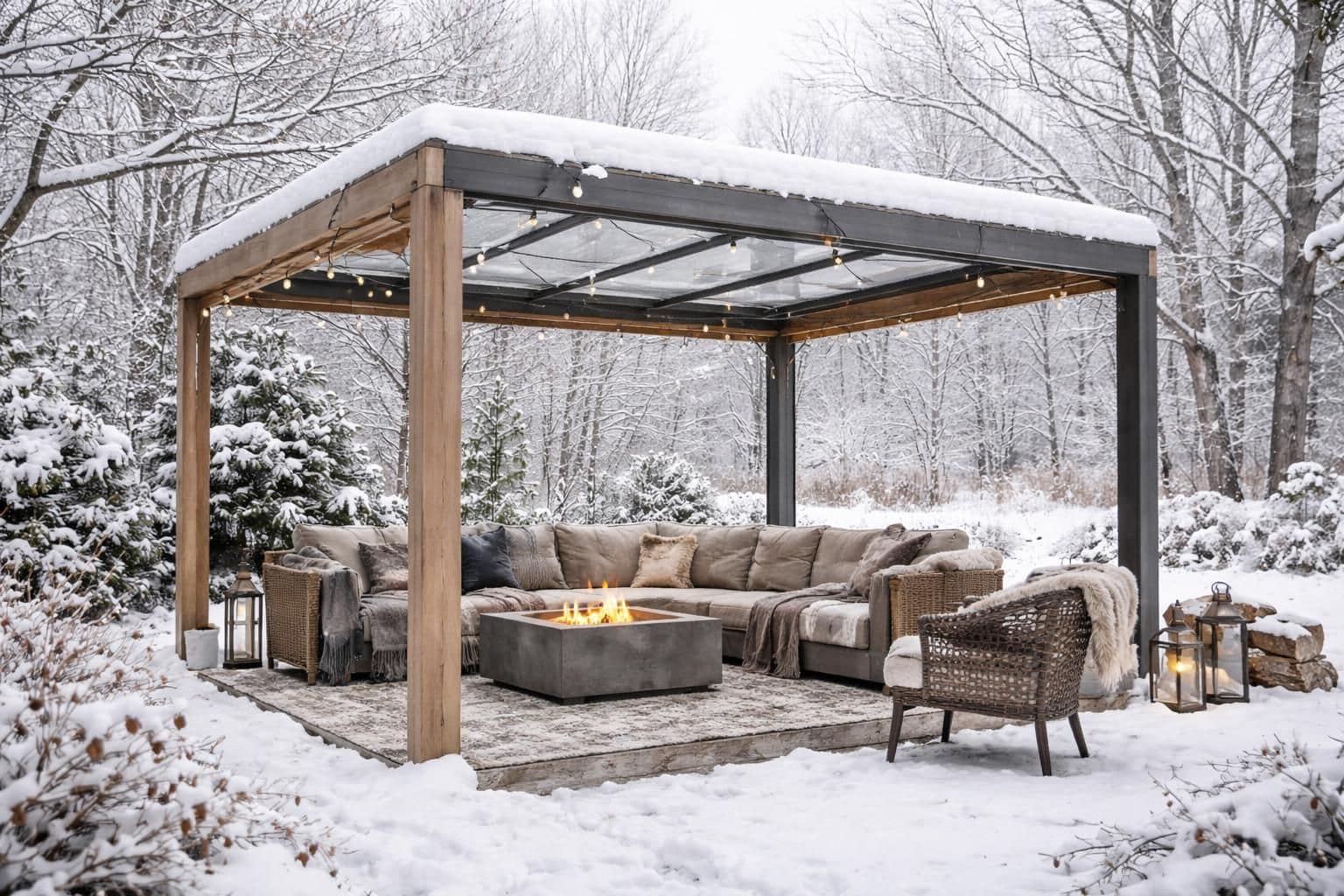 découvrez les avantages et les limites d'installer une pergola en hiver pour profiter de votre espace extérieur toute l'année.