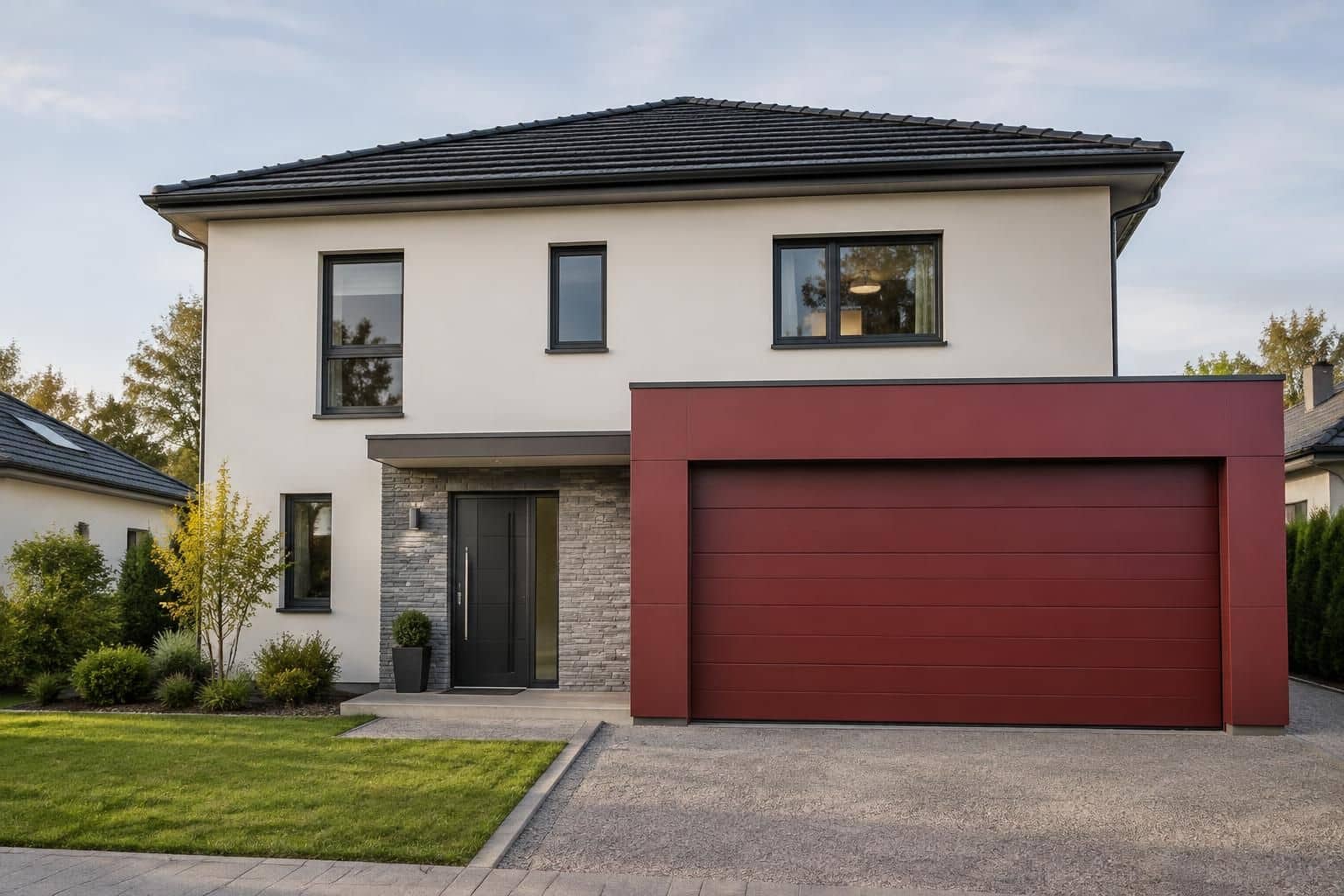 découvrez les erreurs à éviter pour intégrer harmonieusement votre porte de garage à la façade et préserver l’esthétique de votre maison.