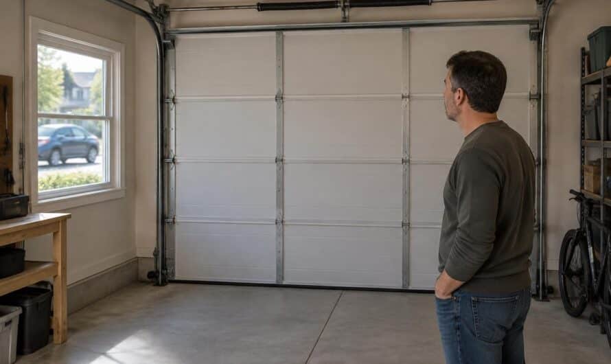Porte de garage et isolation phonique : attentes réalistes