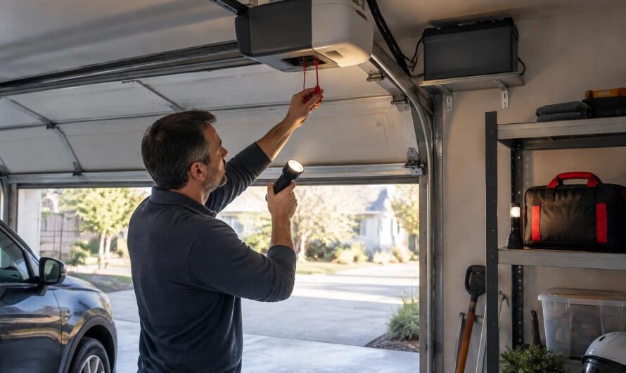 Porte de garage et pannes électriques : solutions simples à prévoir
